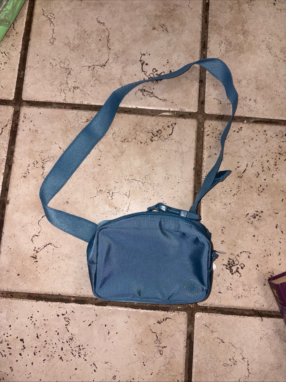 Athleta Teal Blue Crossbody Bag